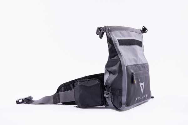 Black waterproof 2024 bum bag