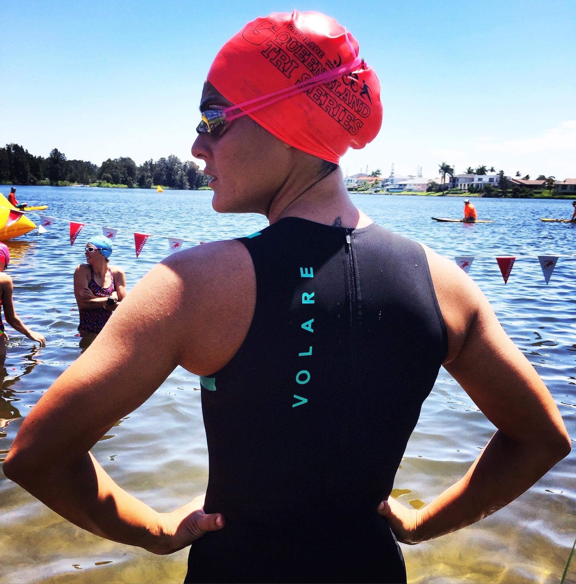 Triathlon Swim Skin - Womens Volare Speed Suit – Volare Sports